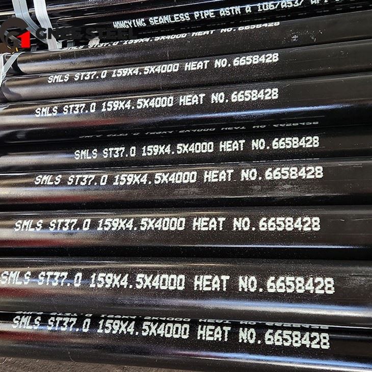 DIN1629 ST37 Structural Steel Pipe