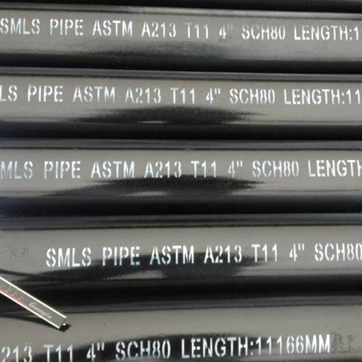 ASTM A213 T11 Nahtlose Rohre aus legiertem Stahl
