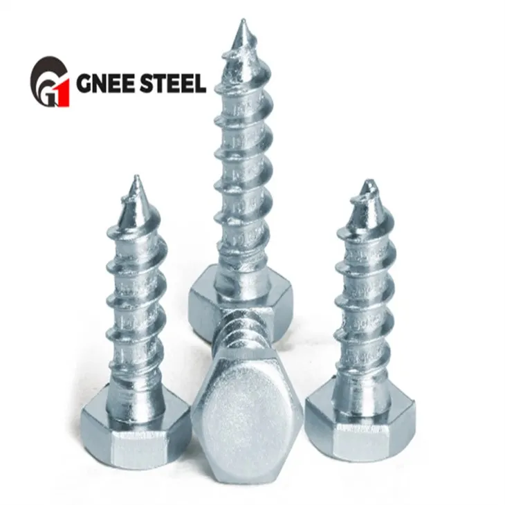 SS316 Sechskant-Holzschrauben mit Sechskantkopf